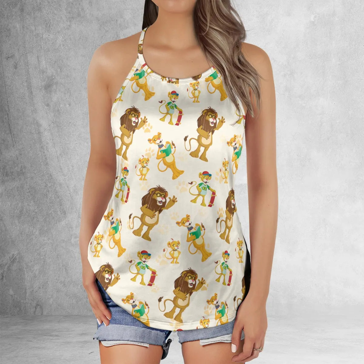 Criss Cross Tank Top - 86789RJ7