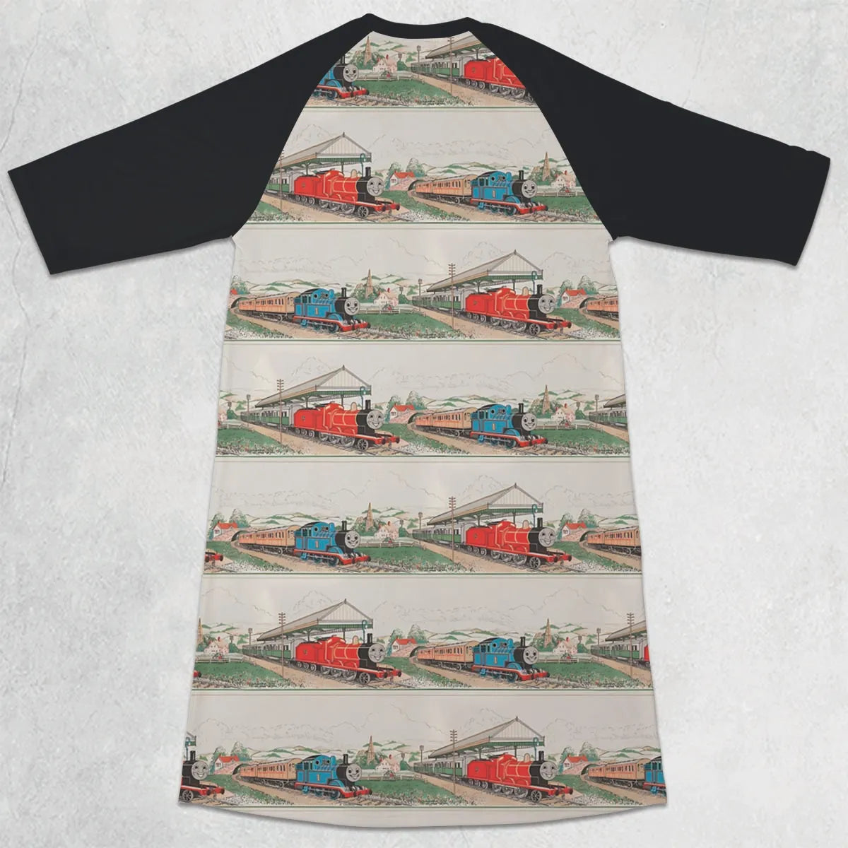 3/4 Sleeve Raglan Dress - AS1KA5LX