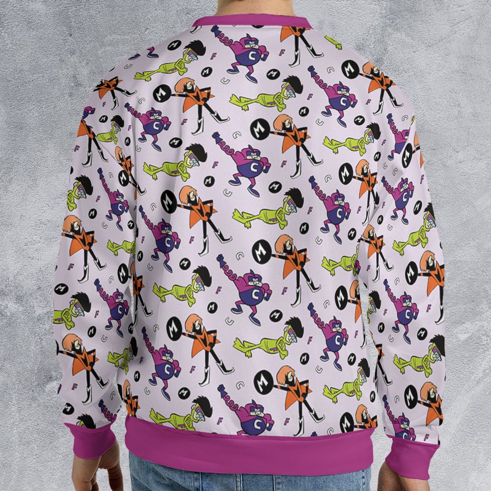 All-over Print Sweatshirt - 96K7J8AS -  - 2