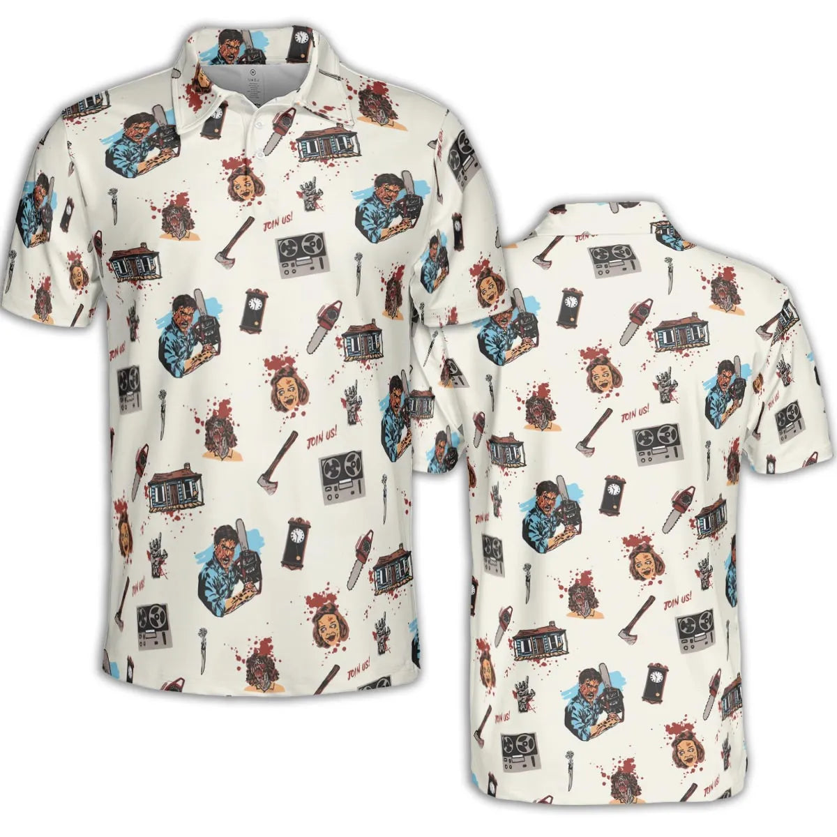 AOP Men/Women Polo Shirt - TCUPACTE