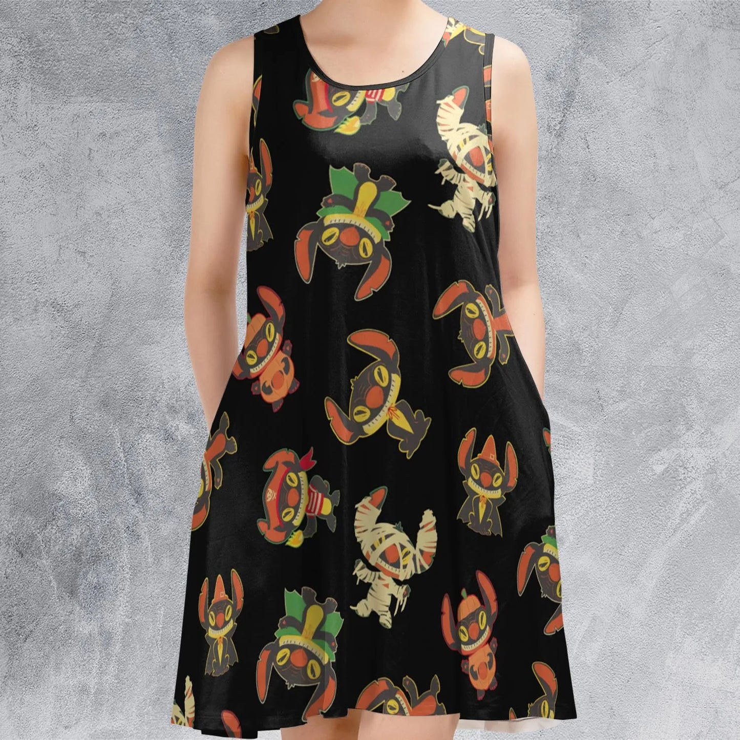 Sleeveless Dress - 4B2LQ9DF