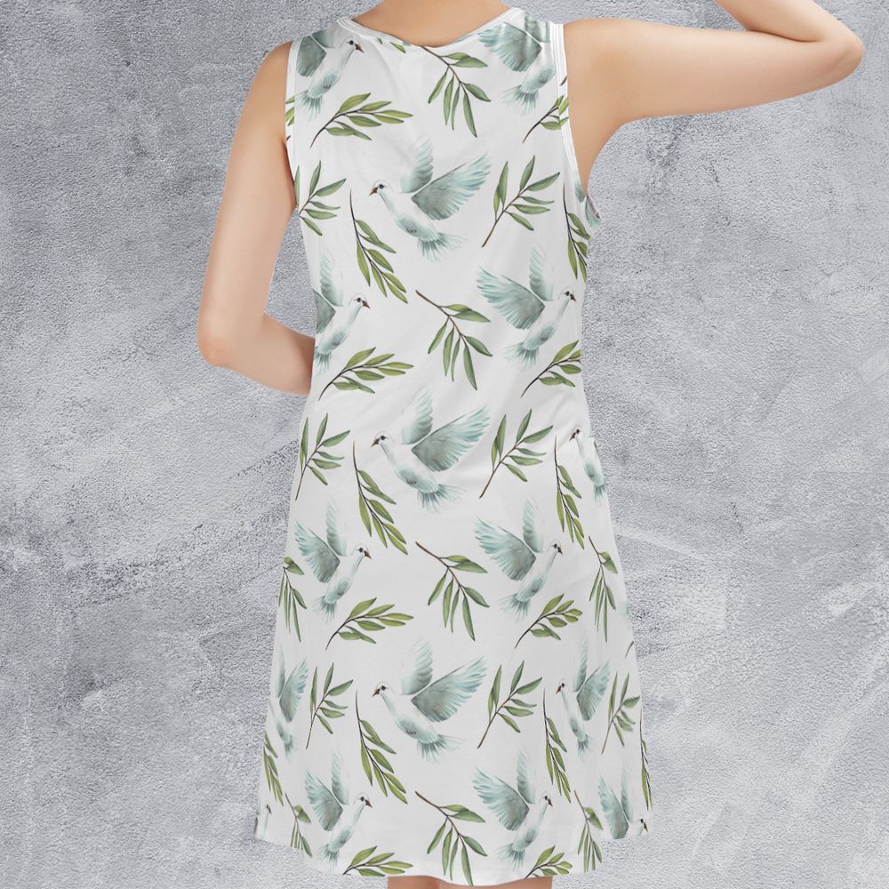 Sleeveless Dress - NKUU269N -  - 2