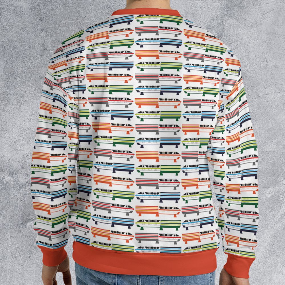 All-over Print Sweatshirt - FJLNXD2X -  - 2