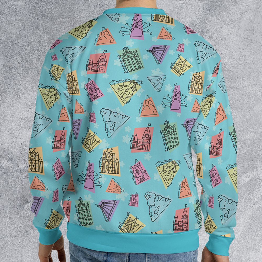 All-over Print Sweatshirt - QM1B7A67 -  - 2