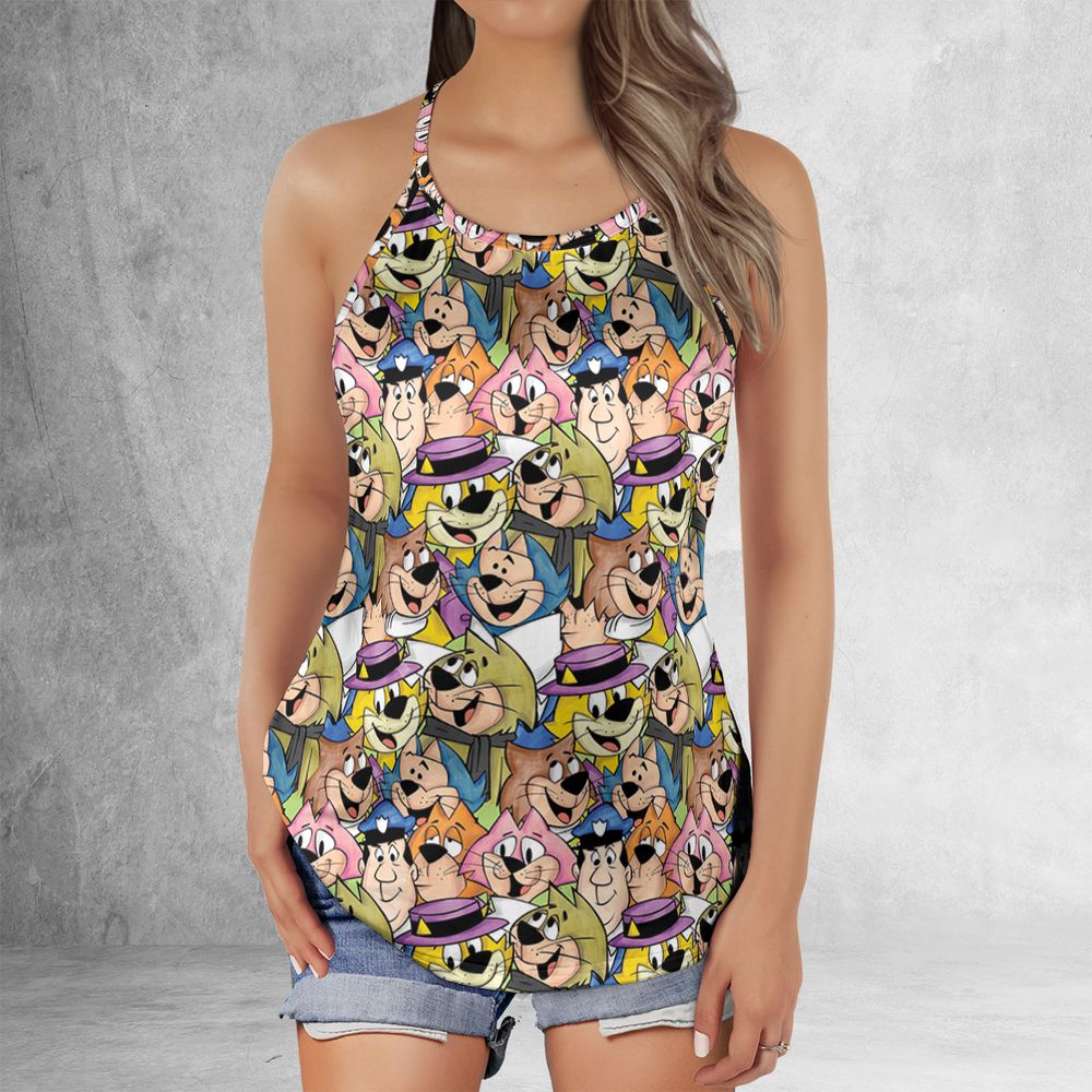 Criss Cross Tank Top - M394MFWD -  - 2