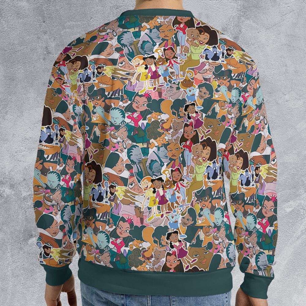 All-over Print Sweatshirt - EFVJ69GT -  - 2