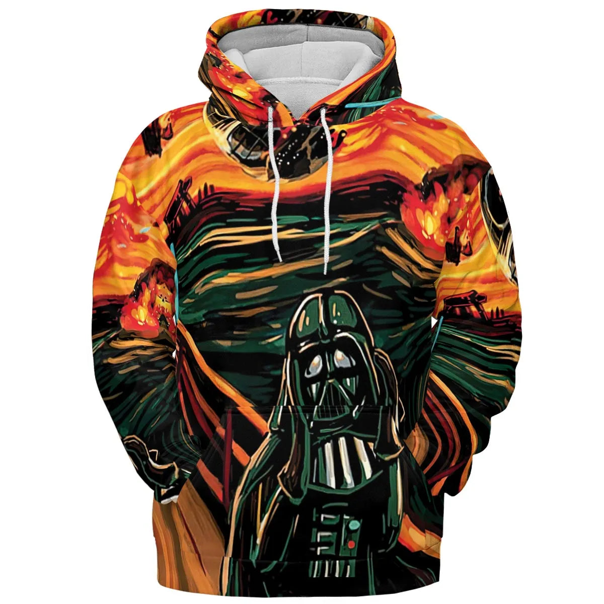 All-over Print Hoodie - QB8SMJHV