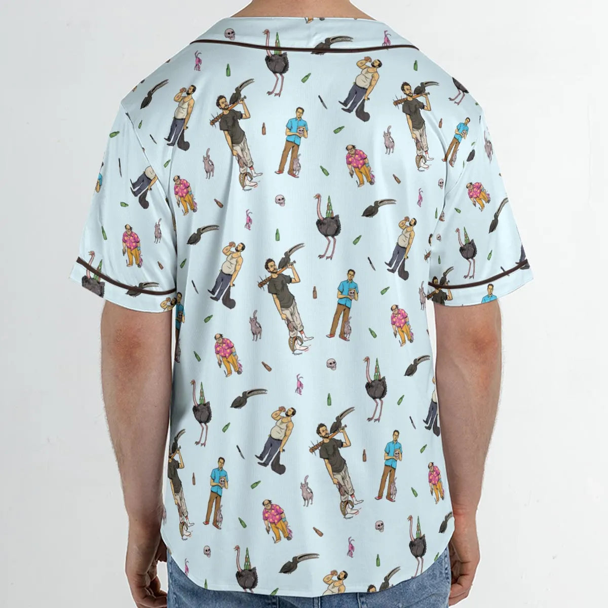 Unisex Baseball Jersey - SX3TE5YU