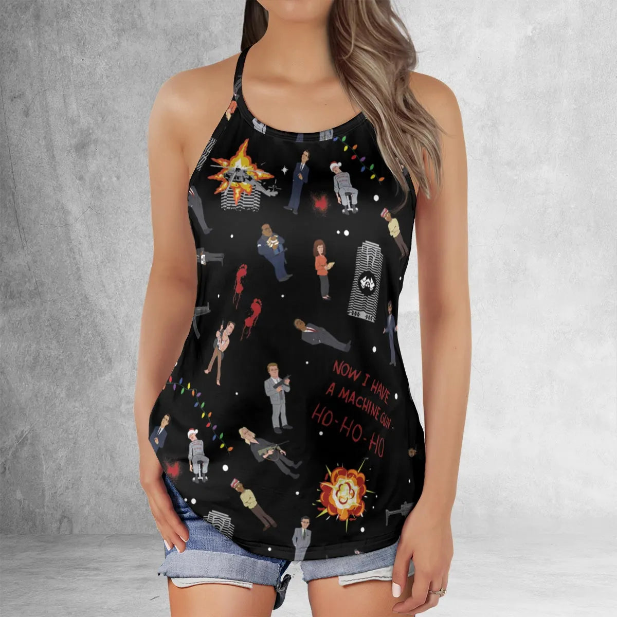 Criss Cross Tank Top - W3R4RU9N
