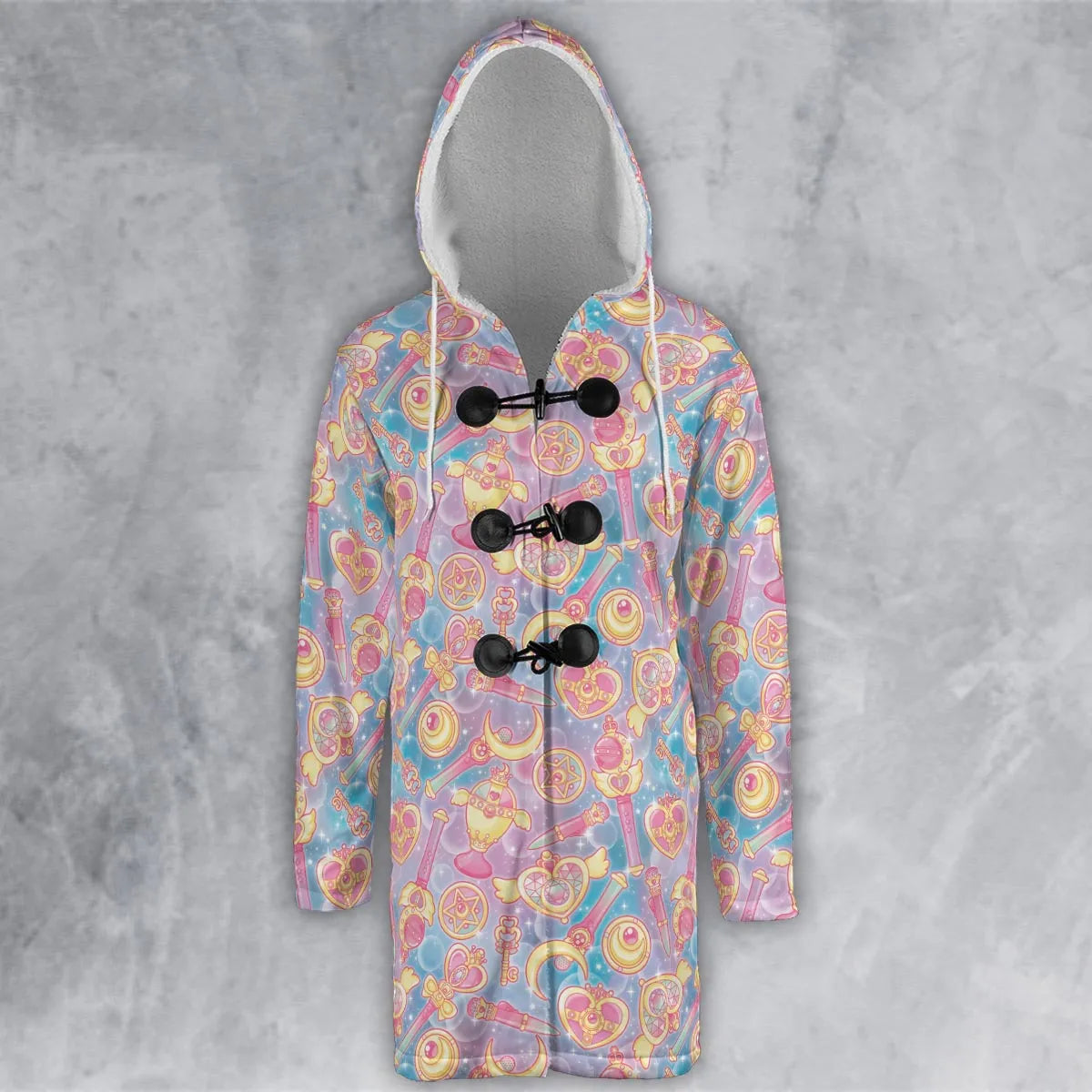 Hooded Cloak Coat - Q6BX5UEL