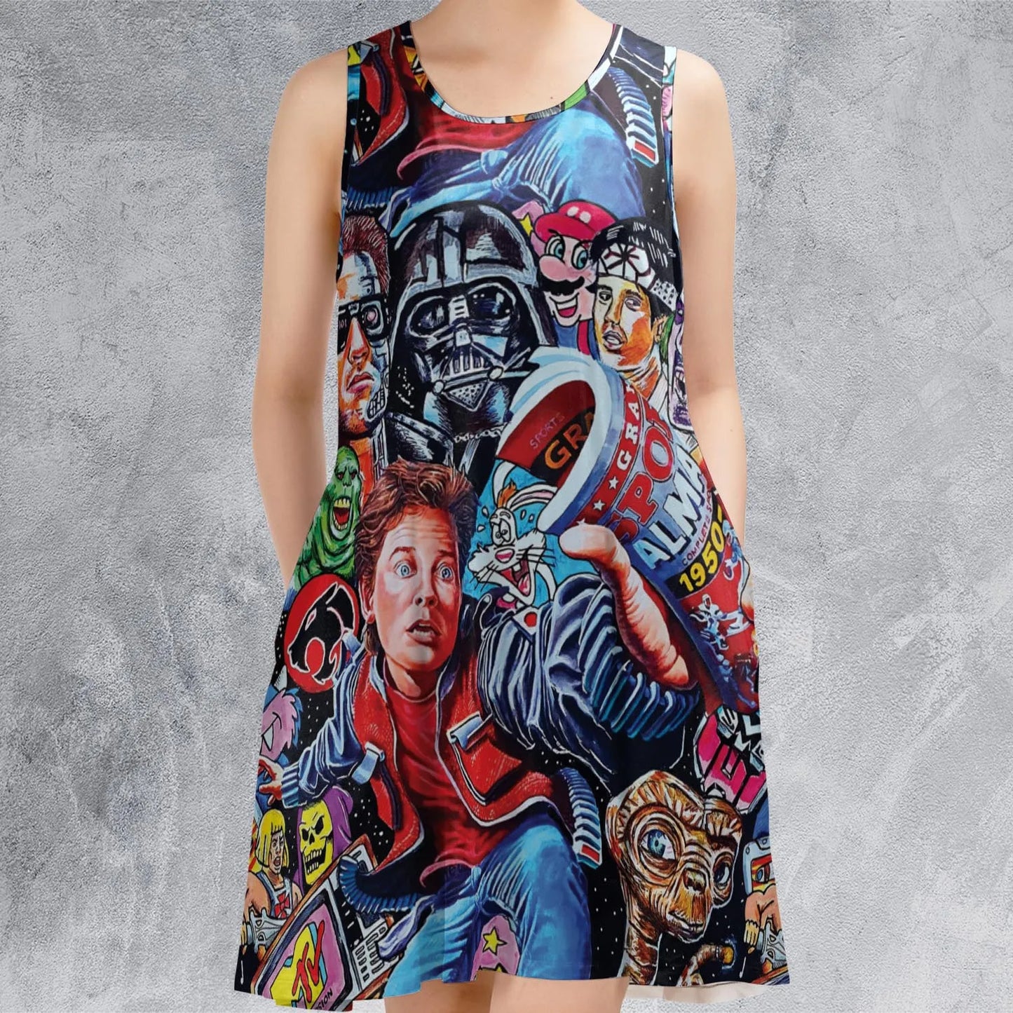 Sleeveless Dress - B1LDY23Z
