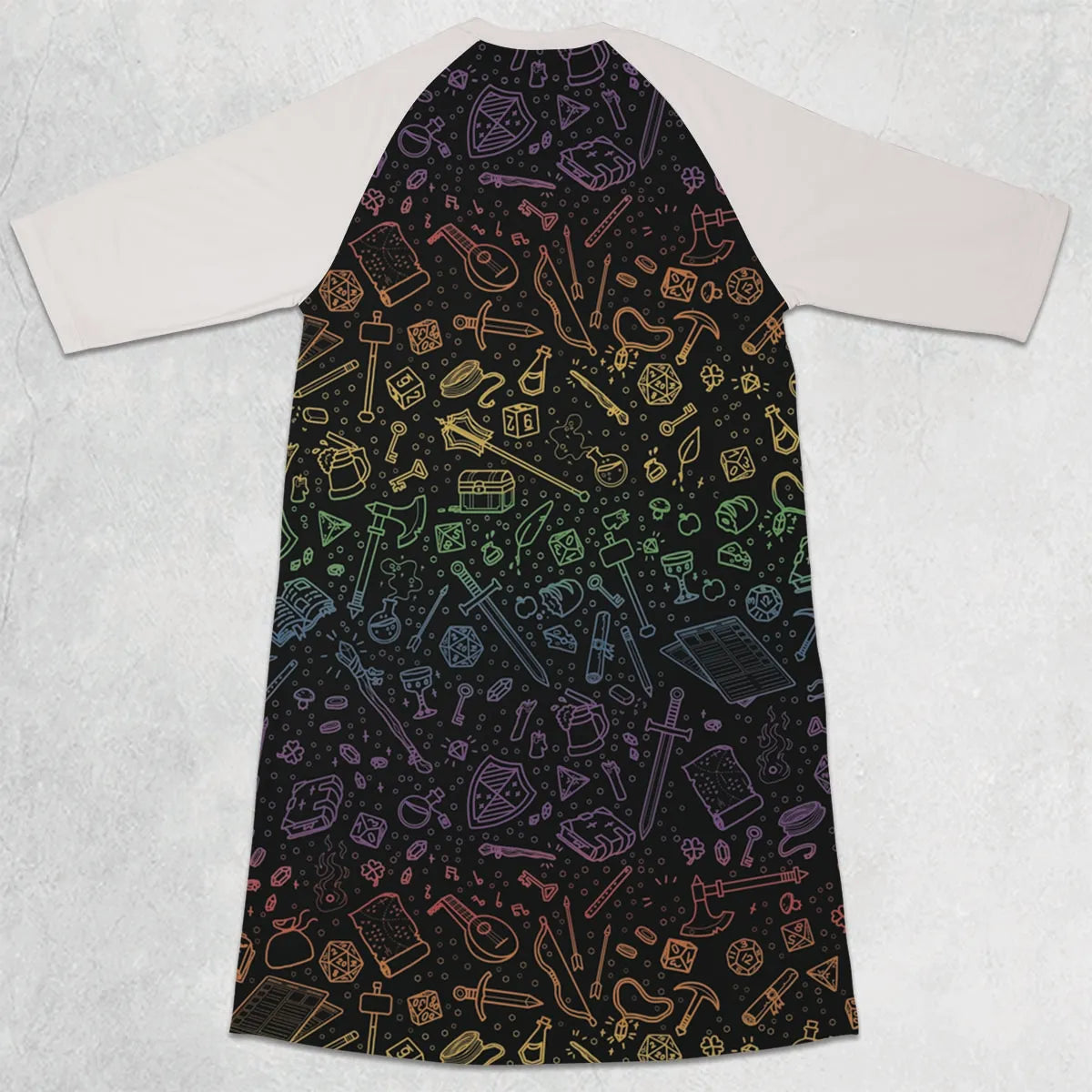 3/4 Sleeve Raglan Dress - GFC8CCR2