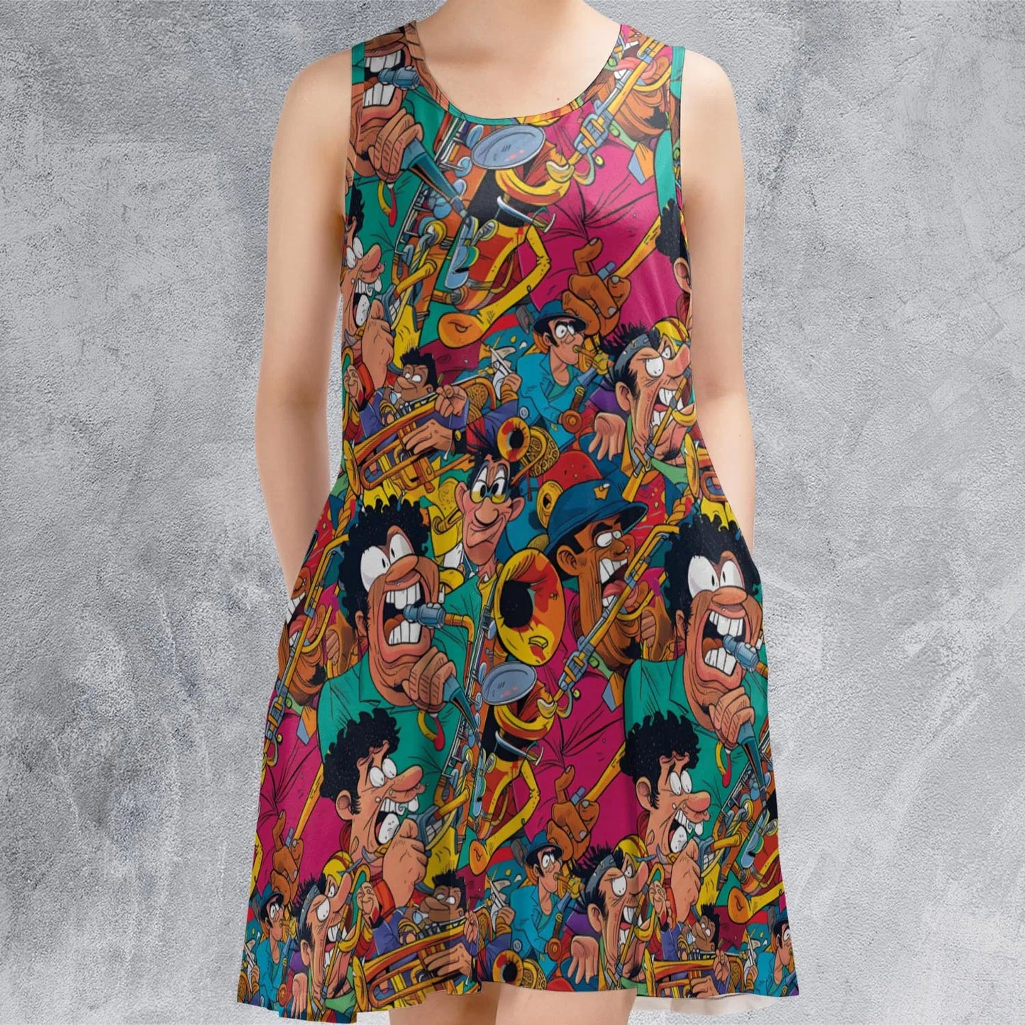 Sleeveless Dress - EYWFJTPB