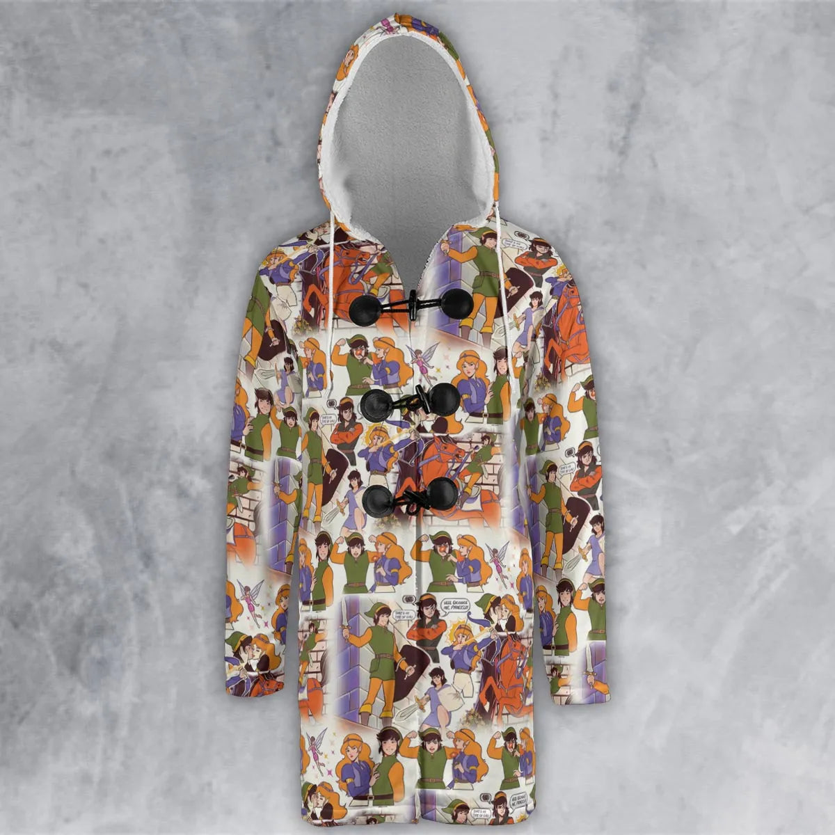 Hooded Cloak Coat - NDL2SCLA