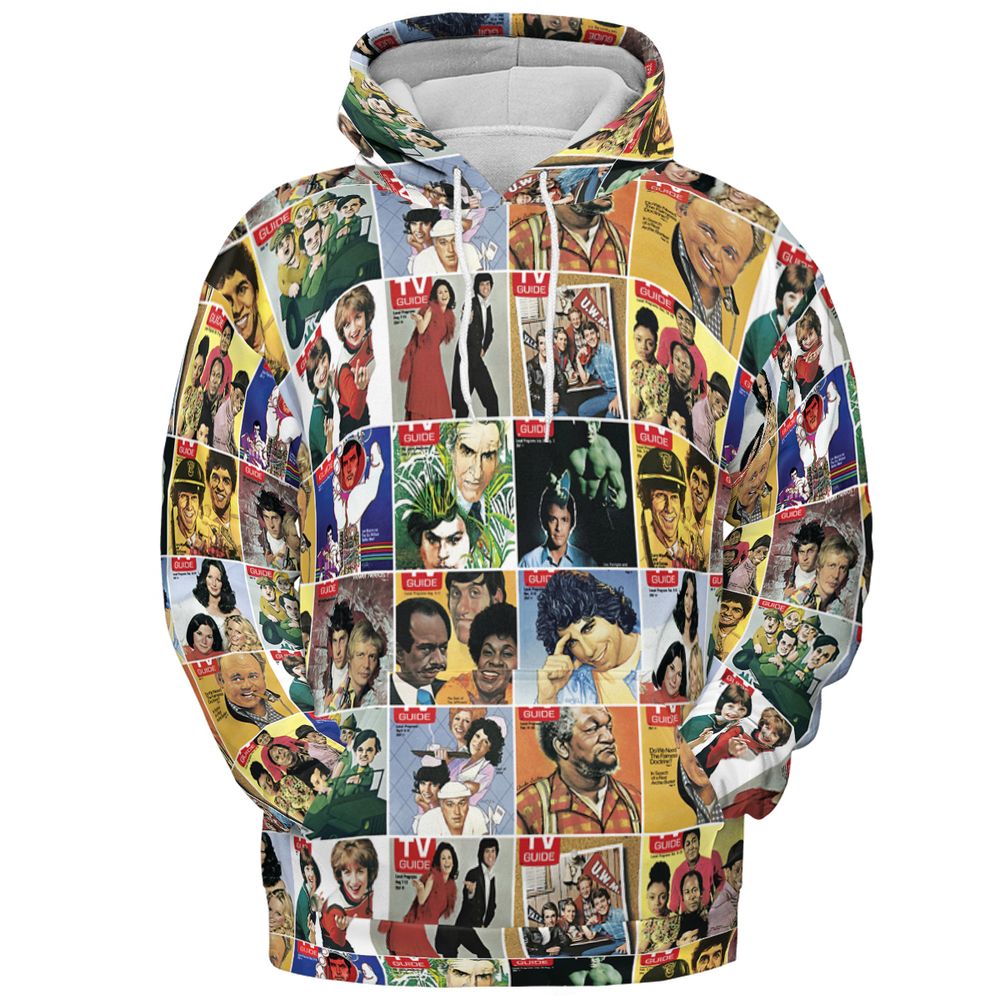 All-over Print Hoodie - 7WH7Q2Z6 -  - 2