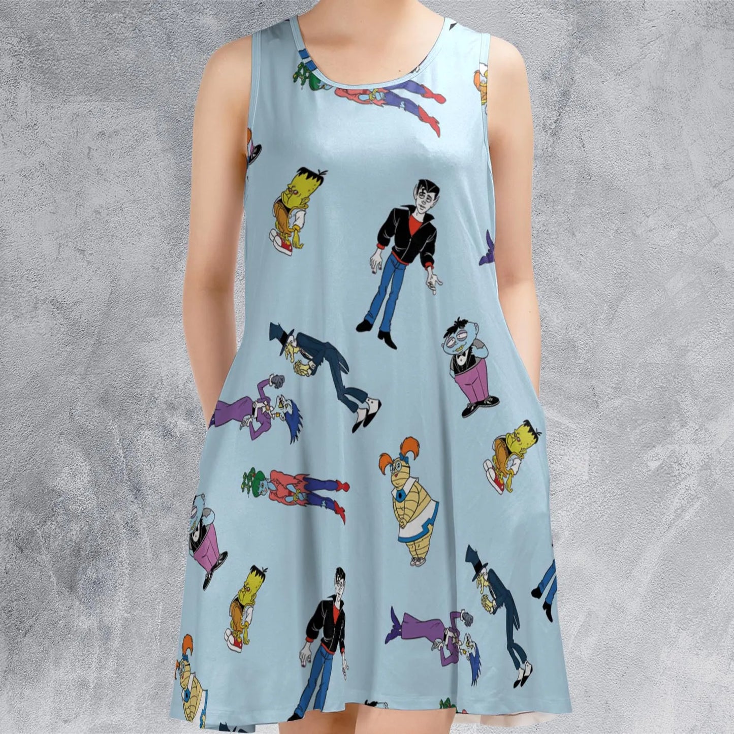 Sleeveless Dress - FREK4ES8