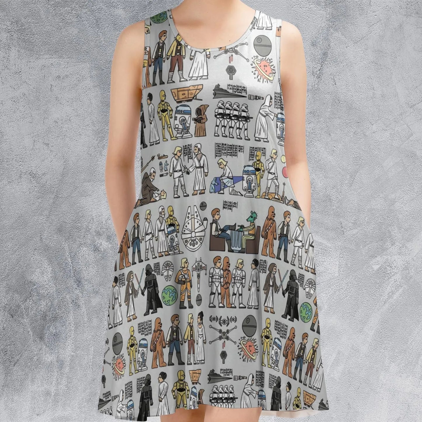 Sleeveless Dress - FYEPQ59B