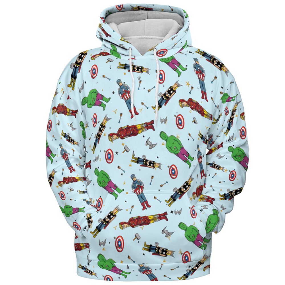 All-over Print Hoodie - CQEU14H8 -  - 2