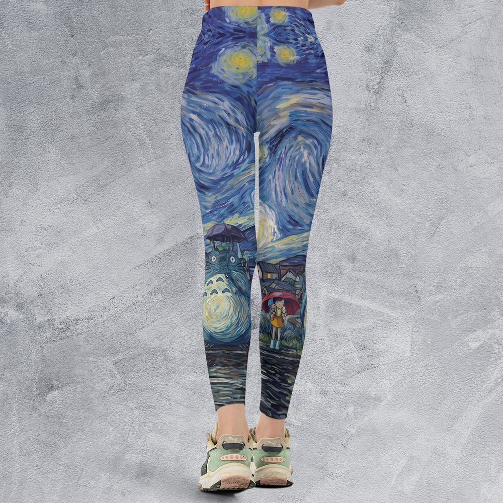 Starry Night with Totoro -  - 2