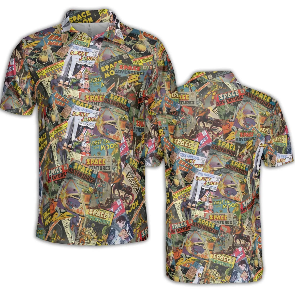 AOP Men/Women Polo Shirt - UDMPHE2Y