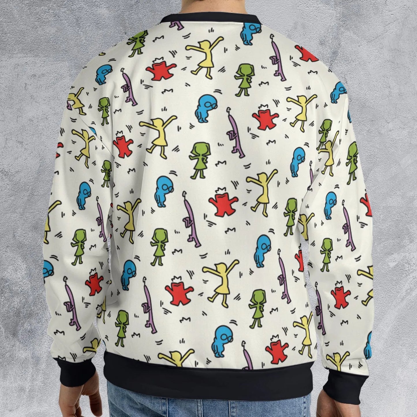 All-over Print Sweatshirt - B4XK663K