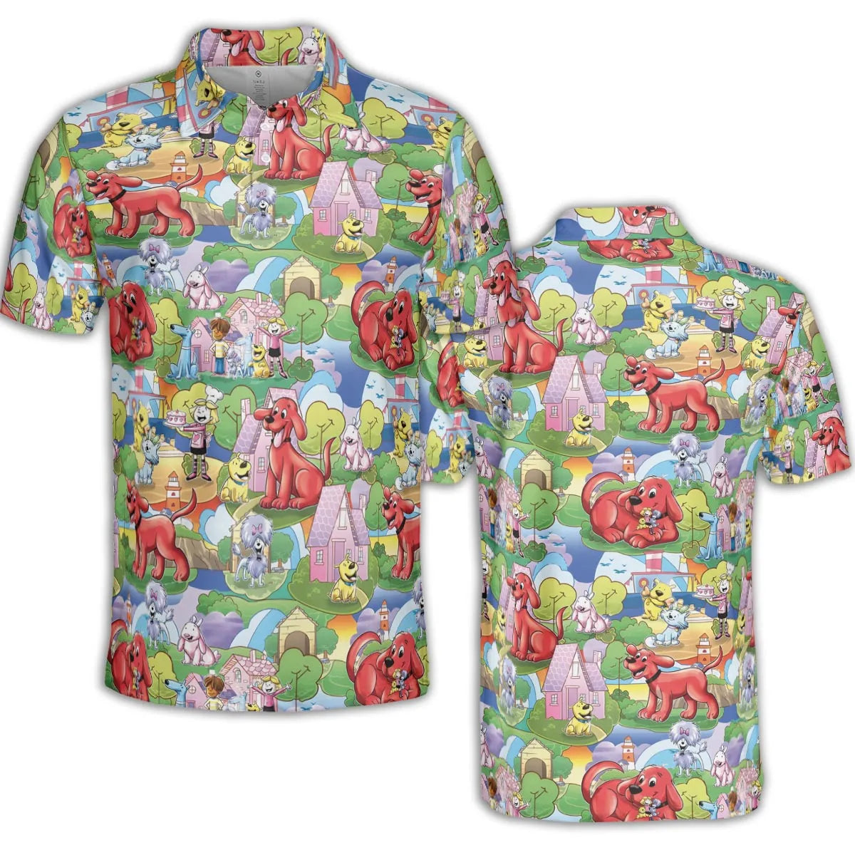 AOP Men/Women Polo Shirt - Y5R5NE7T