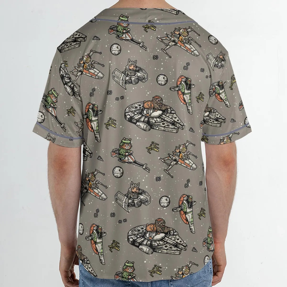 Unisex Baseball Jersey - C4A4E5G9