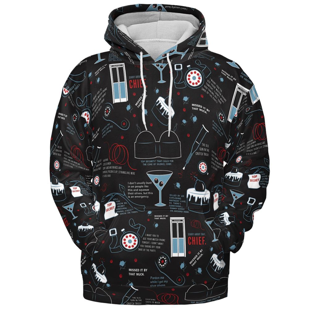 All-over Print Hoodie - L5D5WAKD -  - 2
