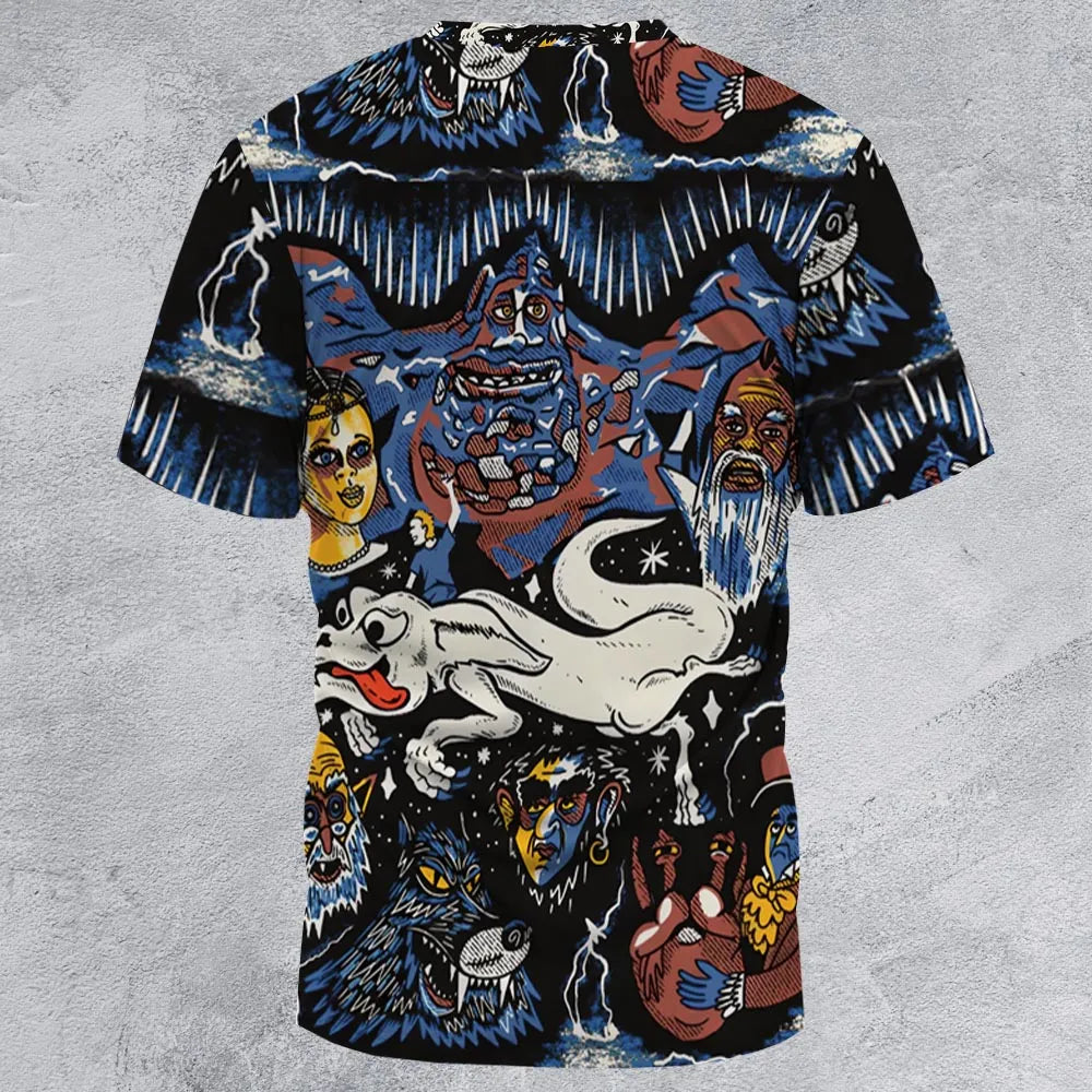 All-Over Print Unisex T-Shirt - 7WEQLB4F