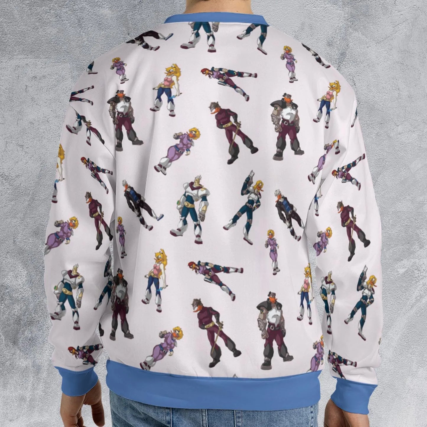 All-over Print Sweatshirt - YDJ2WDJT