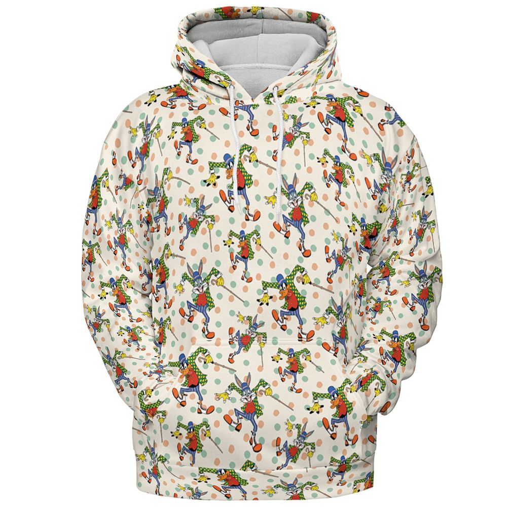 All-over Print Hoodie - ZBFCVLMZ -  - 2