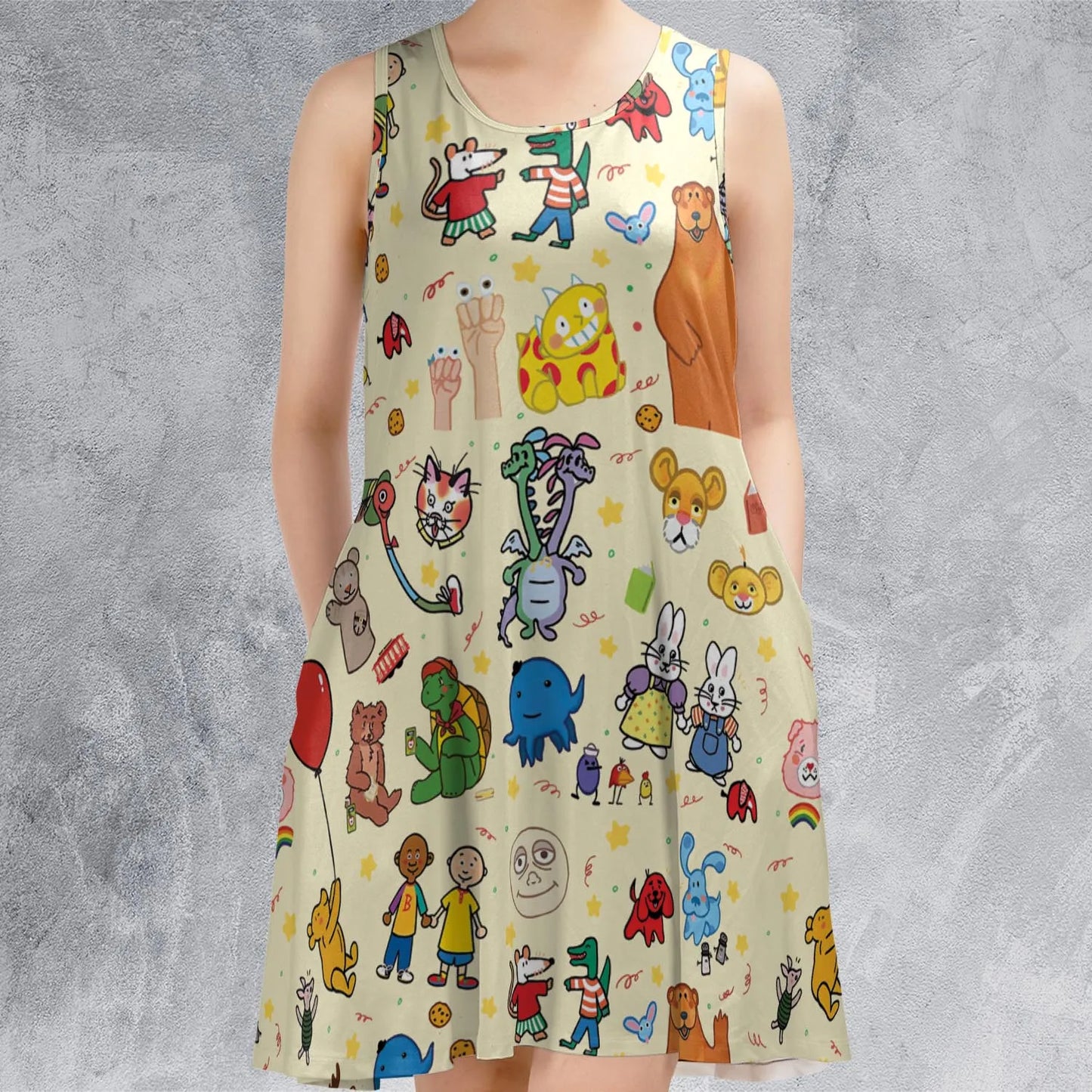 Sleeveless Dress - UVUKSTBF