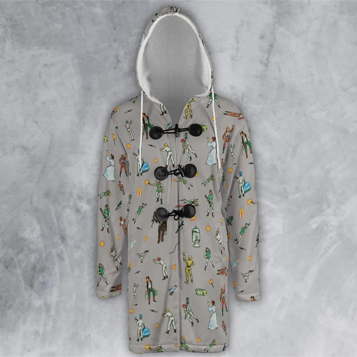 Hooded Cloak Coat - 5W34M1RB