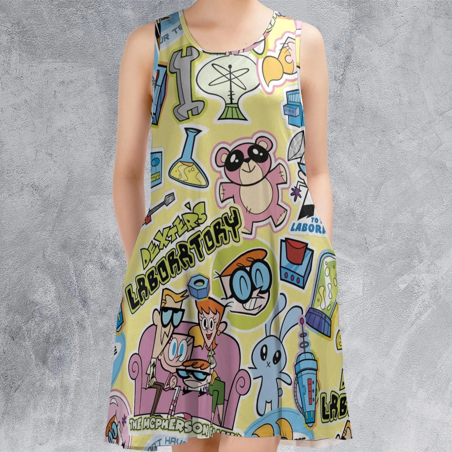 Sleeveless Dress - V7T3JVBN