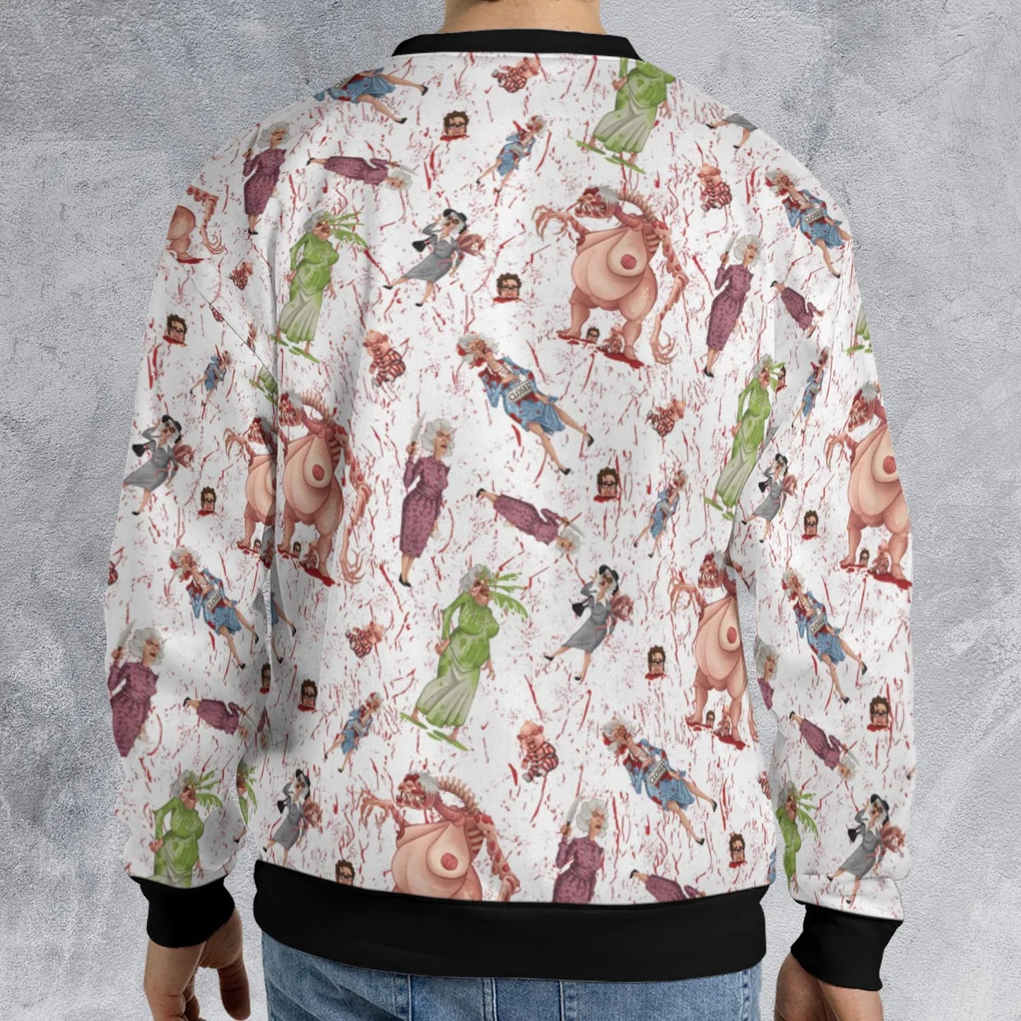 All-over Print Sweatshirt - S5N62A5L