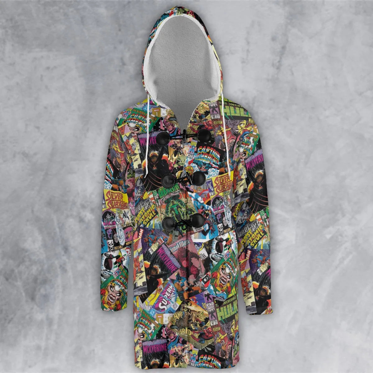 Hooded Cloak Coat - 5TDAHFJW