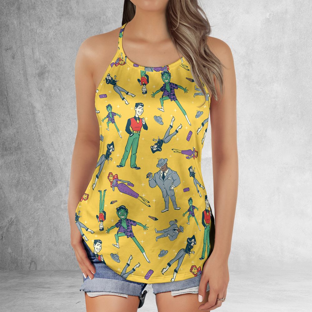 Criss Cross Tank Top - 3XU7R6T1 -  - 2