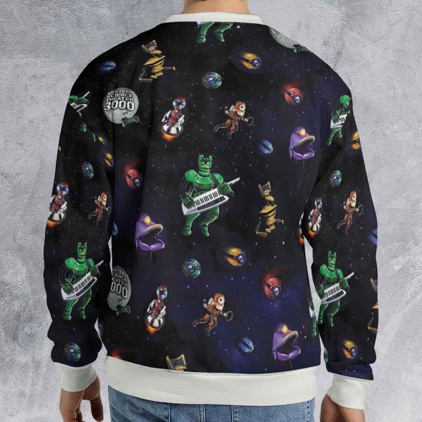 All-over Print Sweatshirt - MS1US5V9