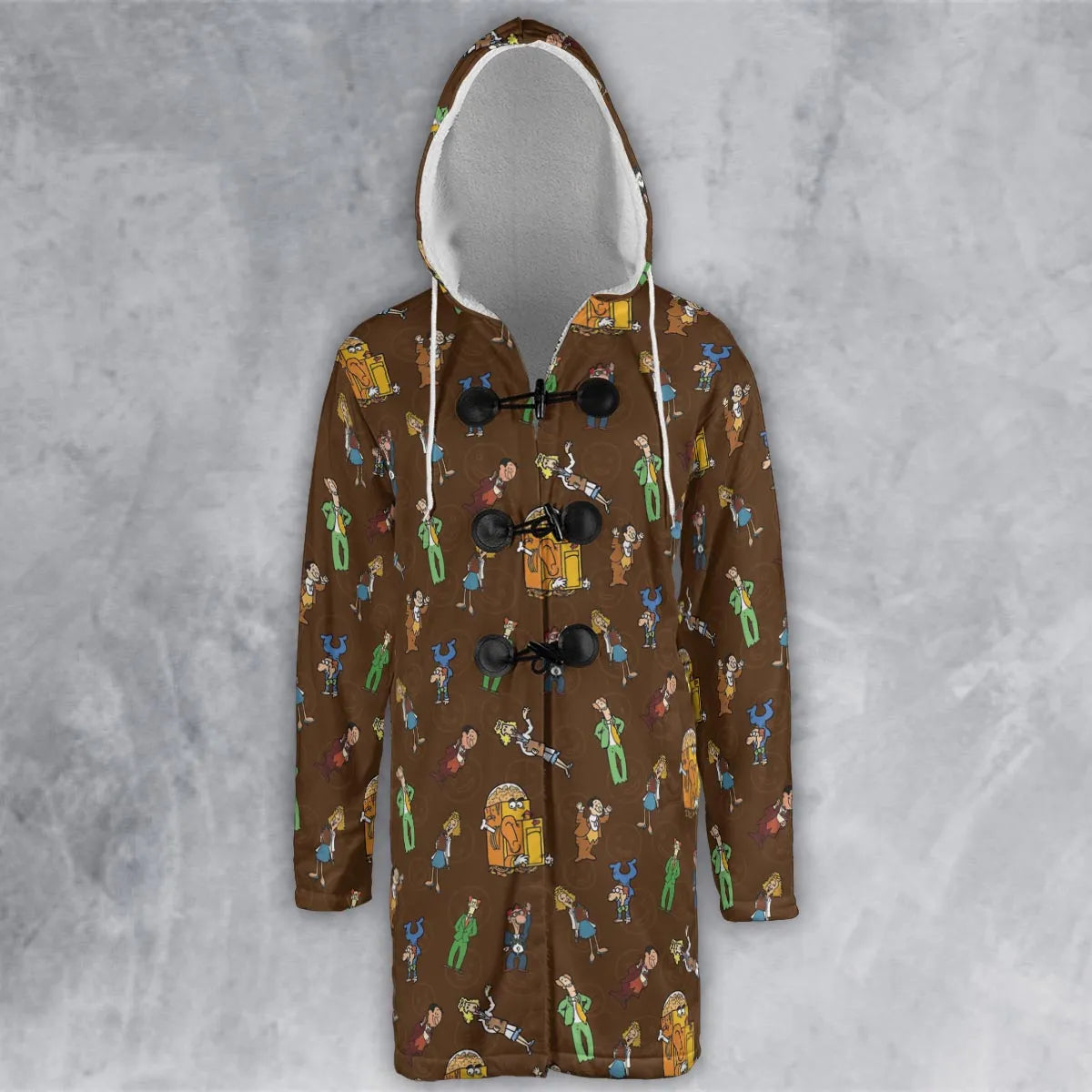 Hooded Cloak Coat - S7LQC69F