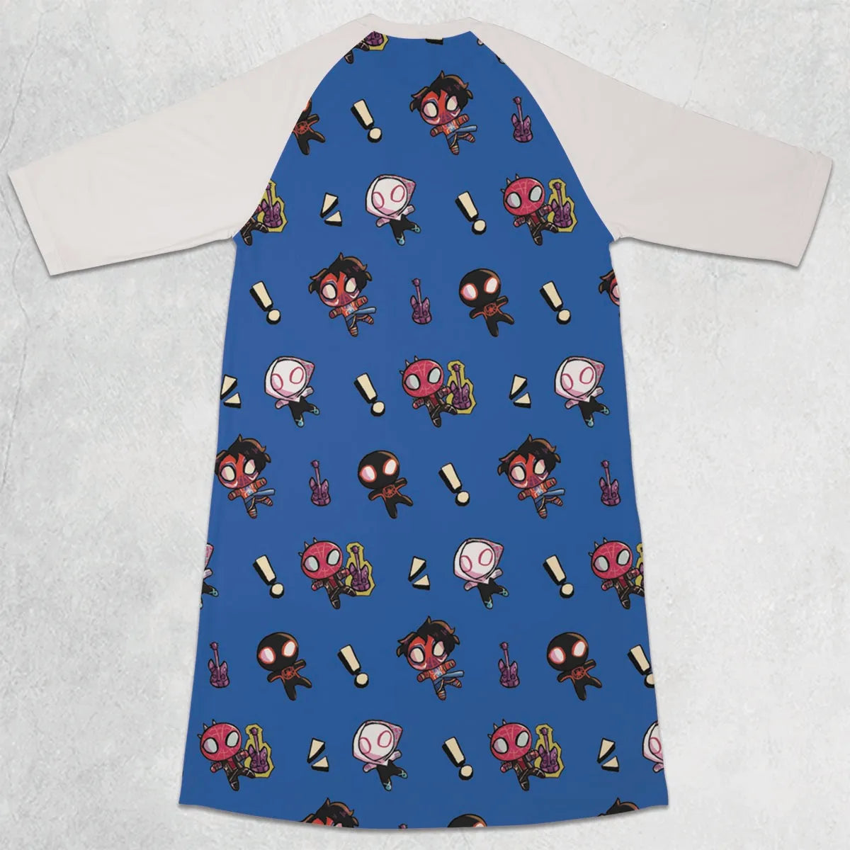 3/4 Sleeve Raglan Dress - WFL9MK8E