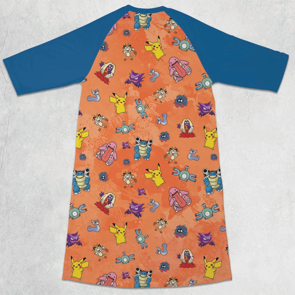 3/4 Sleeve Raglan Dress - BEE5GX6B