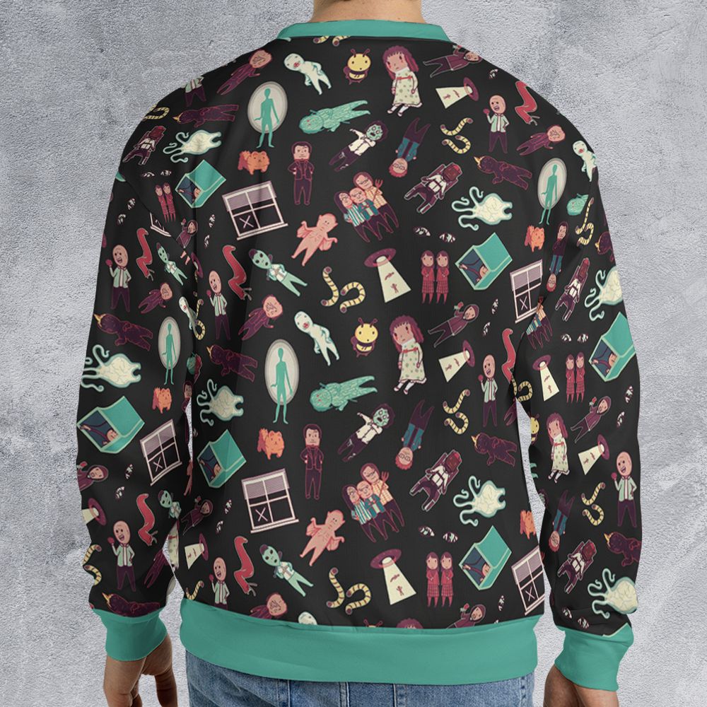 All-over Print Sweatshirt - BEAGNAYU -  - 2