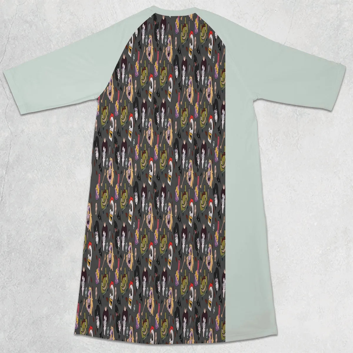 3/4 Sleeve Raglan Dress - D47XMTKH