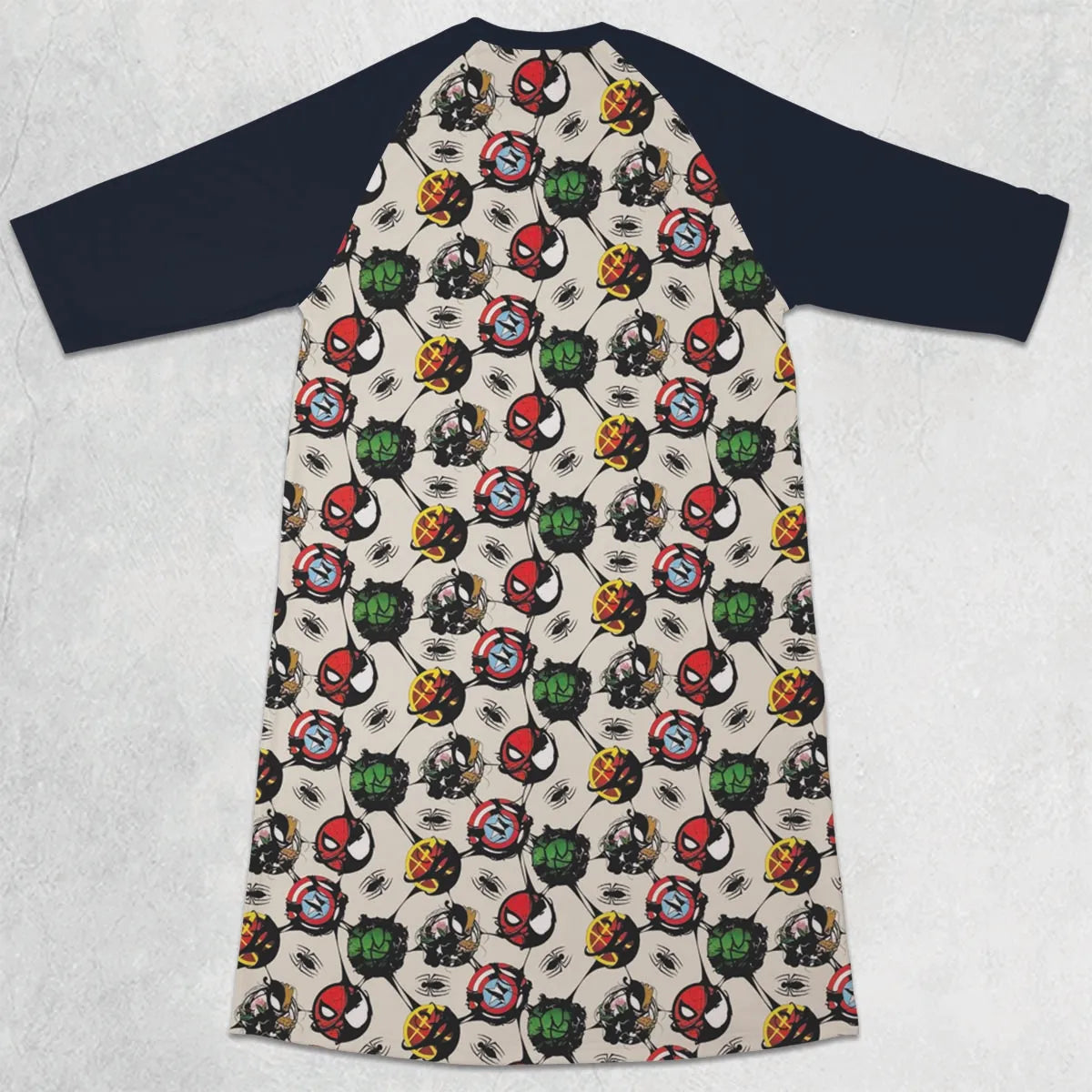 3/4 Sleeve Raglan Dress - 5K5U3RTQ