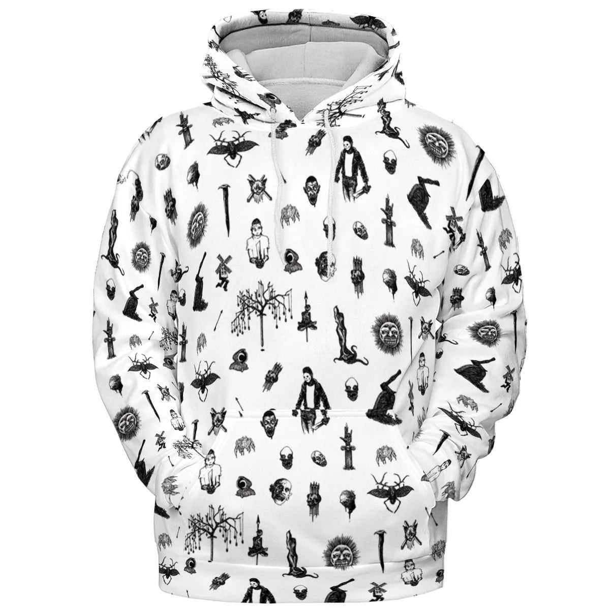 All-over Print Hoodie - 9C11FWF8