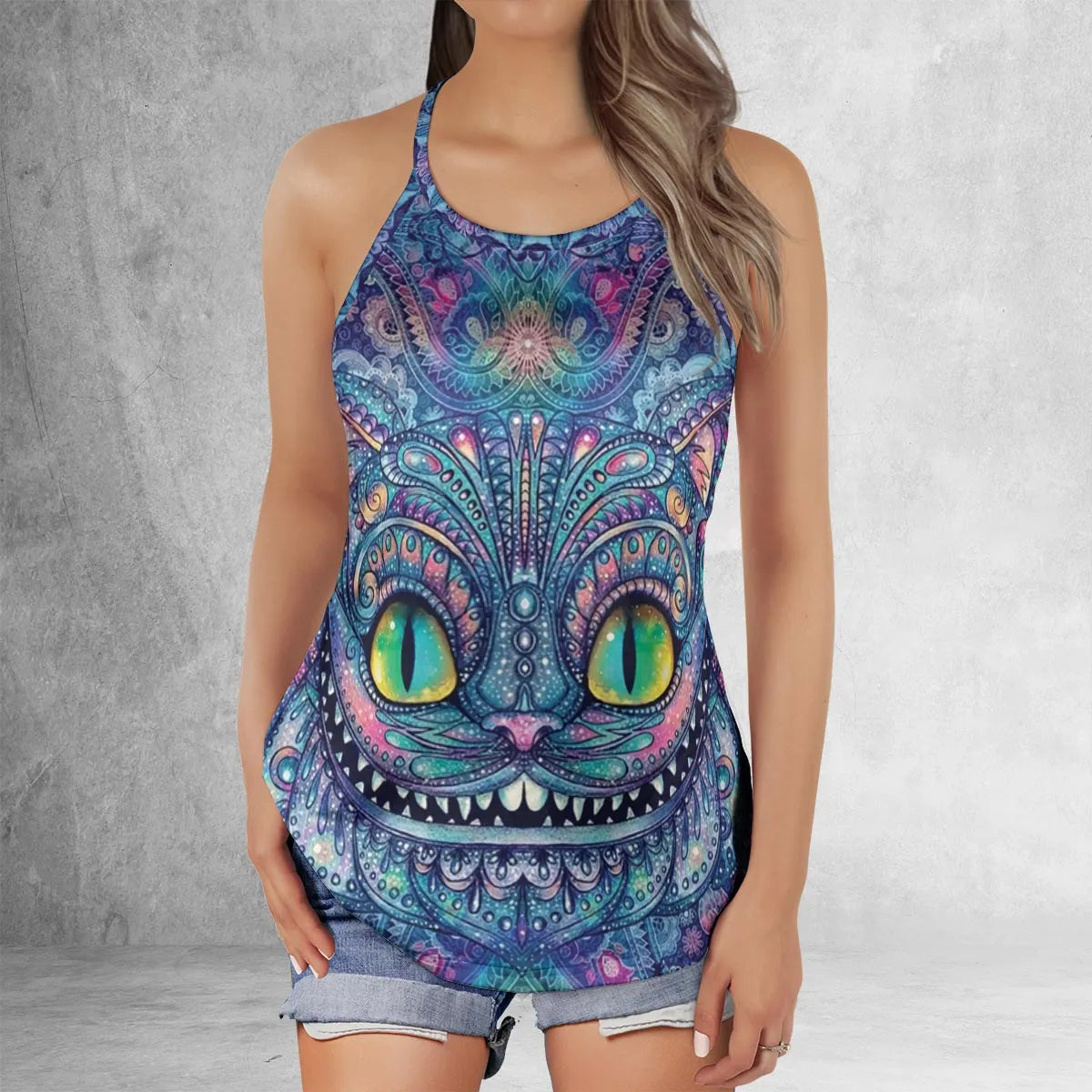 Criss Cross Tank Top - QLB56YGP