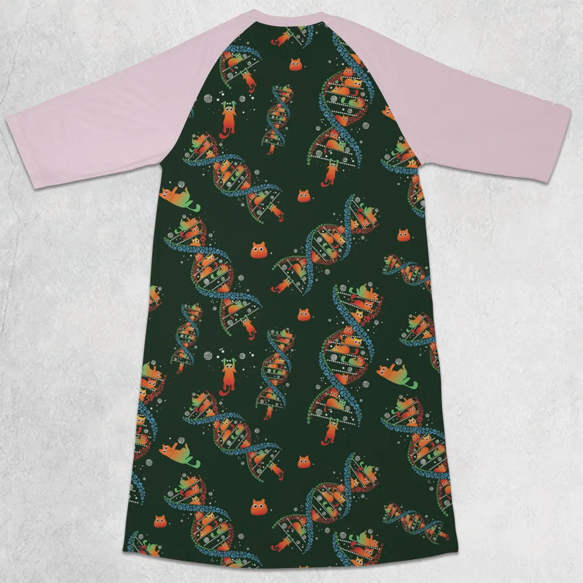 3/4 Sleeve Raglan Dress - NNUDYSLL
