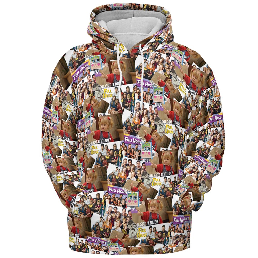 All-over Print Hoodie - 2LE4M9CG -  - 2