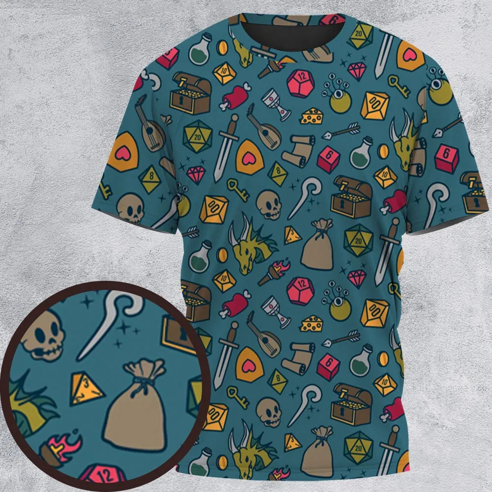All-Over Print Unisex T-Shirt - EQUEUQLM