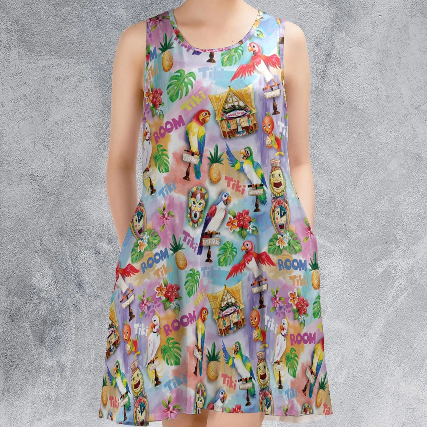Sleeveless Dress - 3Y86MS5C